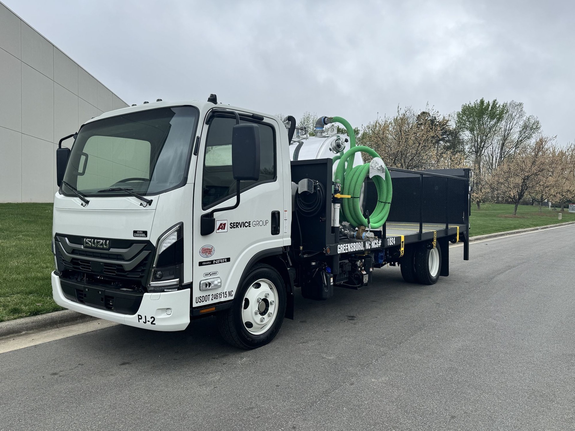 A-1 vacuum service truck