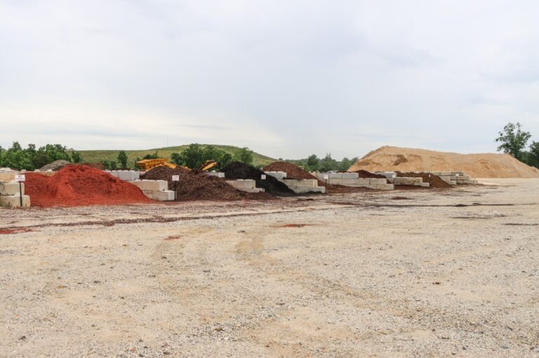 mulch yard