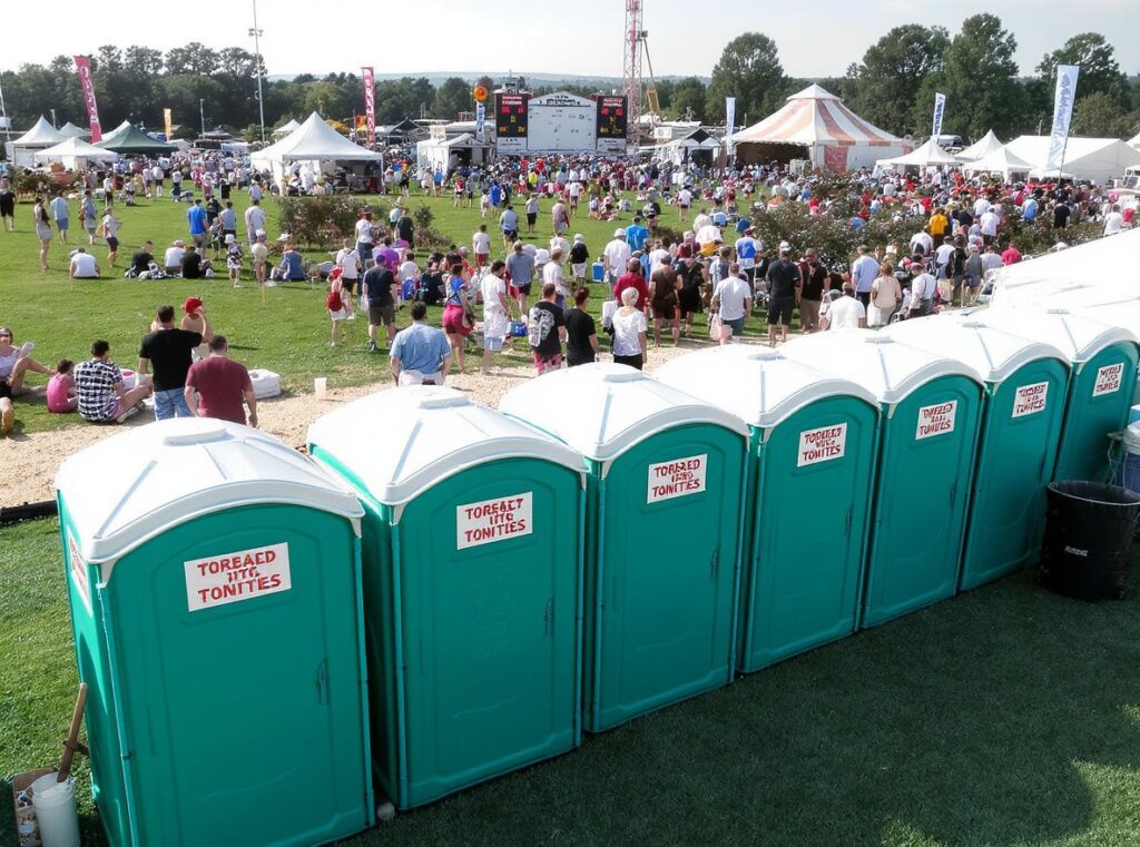 event portable toilets